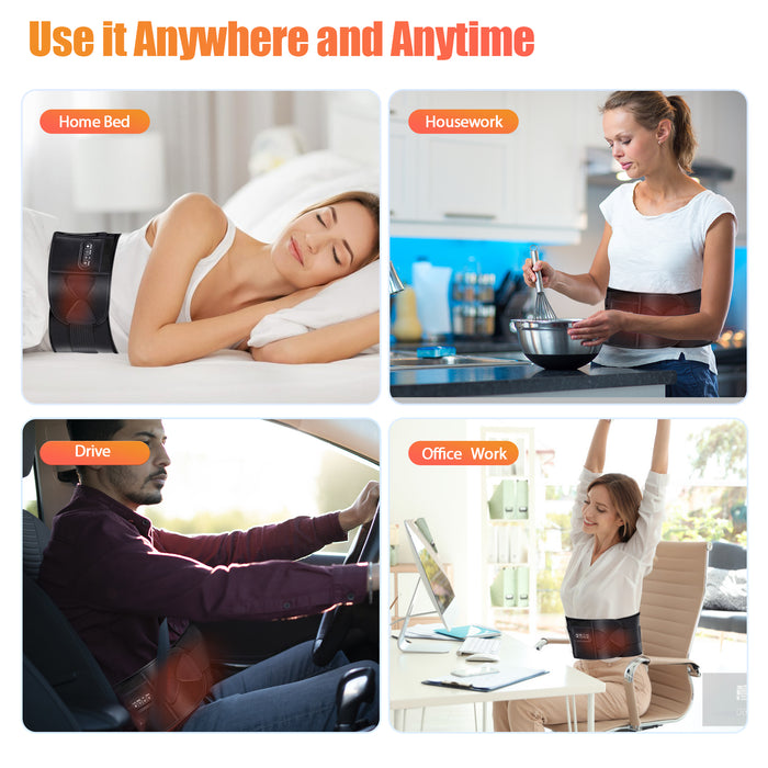 Portable Heating Pad with 10000mAh Battery